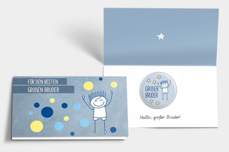 Produktbild: Button: Gro&szlig;er Bruder