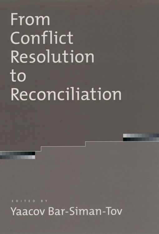 Produktbild: From Conflict Resolution to Reconciliation