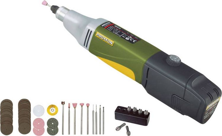 Produktbild: Proxxon Micromot IBS/A 29800 Akku-Multifunktionswerkzeug mit Zubeh&ouml;r, inkl. Koffer 37teilig 10.8 V 2.6 Ah