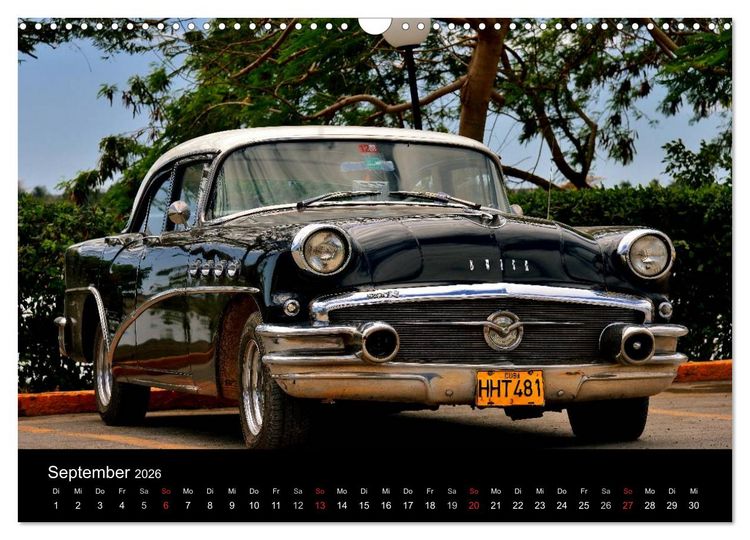 Produktbild: Cuba Cars (Wandkalender 2026 DIN A3 quer), CALVENDO Monatskalender