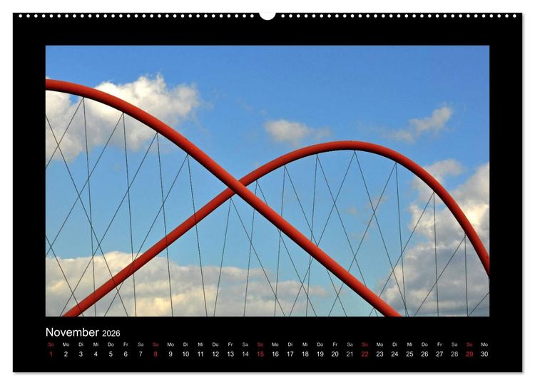Produktbild: &Uuml;berraschend Anders Ruhrgebiet (hochwertiger Premium Wandkalender 2026 DIN A2 quer), Kunstdruck in Hochglanz