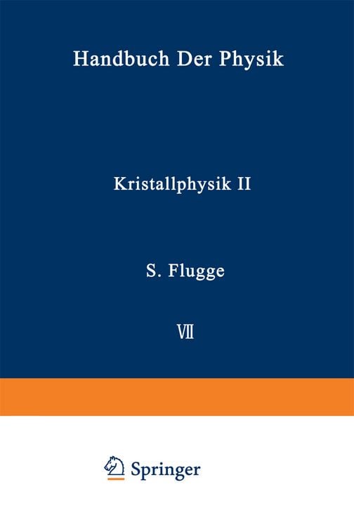 Produktbild: Kristallphysik II / Crystal Physics II