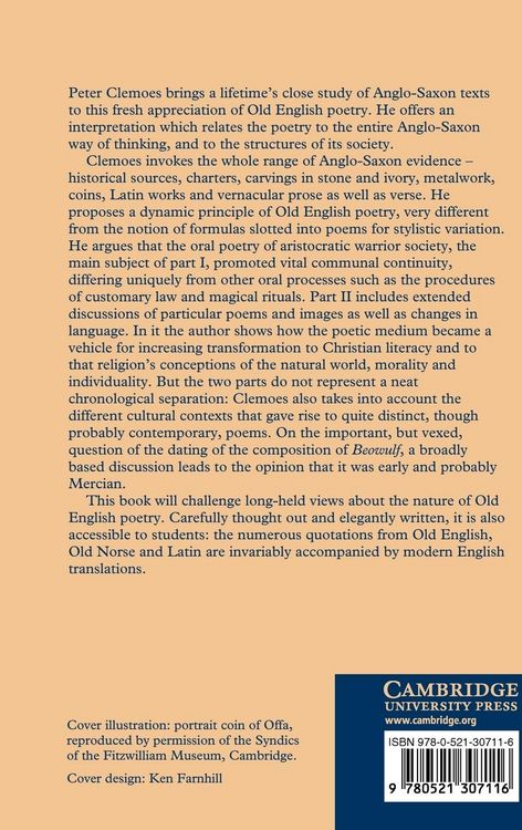 Produktbild: Interactions of Thought and Language in Old English Poetry