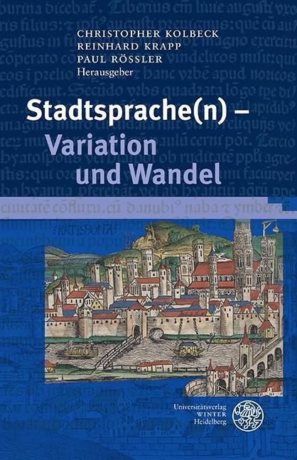 Produktbild: Stadtsprache(n) - Variation und Wandel