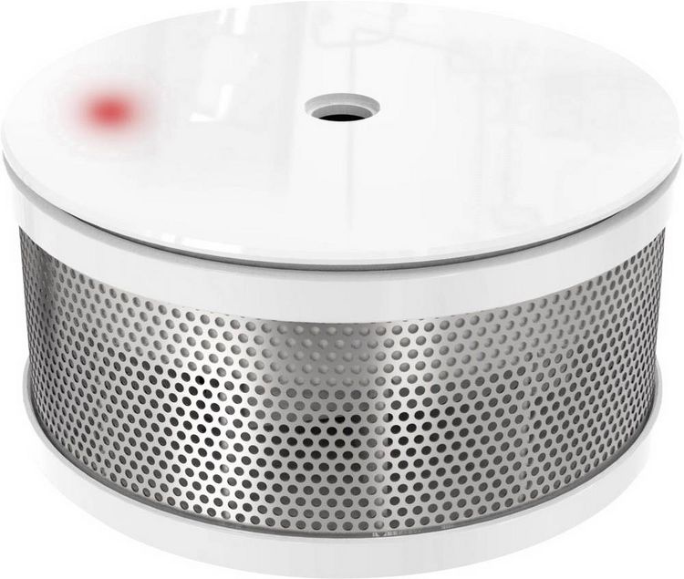 Produktbild: Cordes Haussicherheit CC-7 Mini Rauchwarnmelder inkl. 10 Jahres-Batterie batteriebetrieben (&Oslash; x H) 70 mm x 35 mm