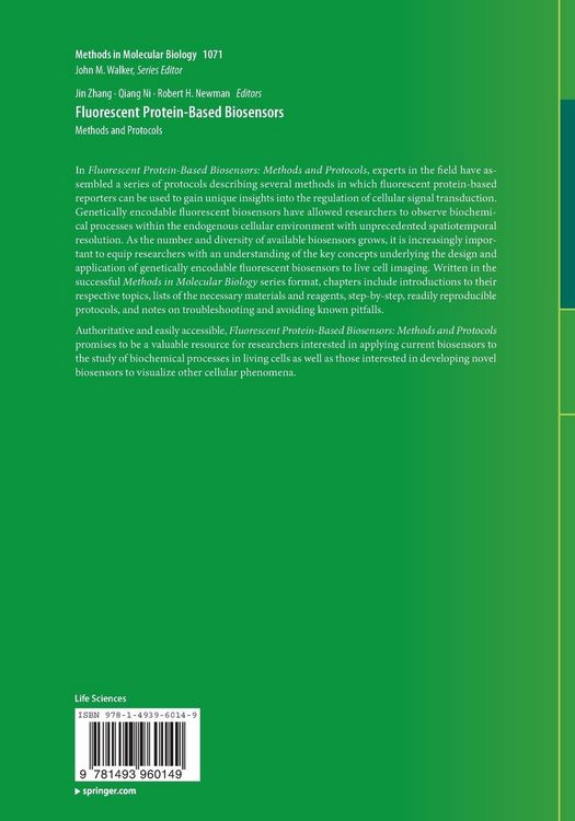 Produktbild: Fluorescent Protein-Based Biosensors