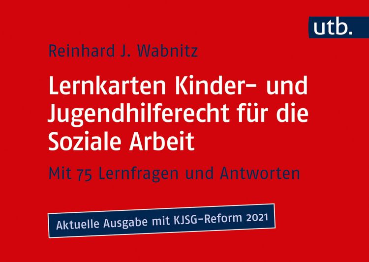 Produktbild: Lernkarten Kinder- und Jugendhilferecht f&uuml;r die Soziale Arbeit