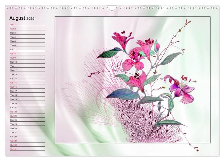 Produktbild: Enchanting Ikebana (Wall Calendar 2026 DIN A3 landscape), CALVENDO 12 Month Wall Calendar