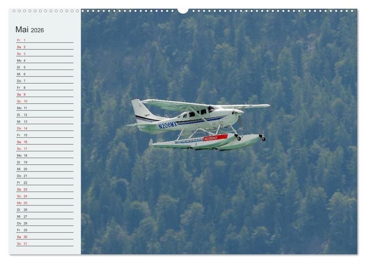 Produktbild: Faszination Wasserflugzeuge (hochwertiger Premium Wandkalender 2026 DIN A2 quer), Kunstdruck in Hochglanz