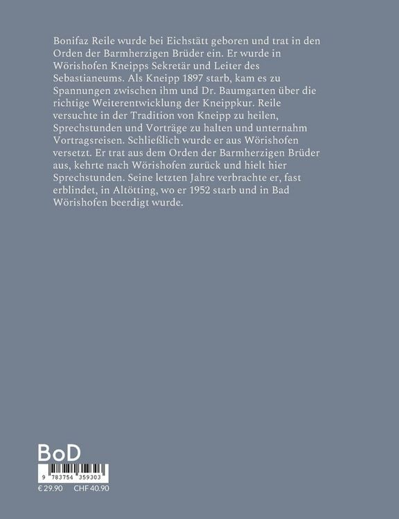 Produktbild: Bonifaz Reile