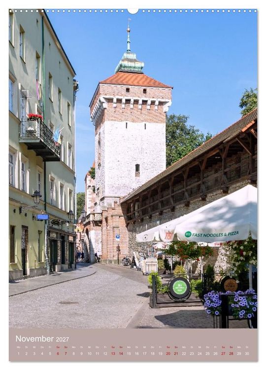 Produktbild: Zeitloses Krakau. Zwischen K&ouml;nigen, Kirchen und Kopfsteinpflaster (Wandkalender 2027 DIN A2 hoch), CALVENDO Monatskalender