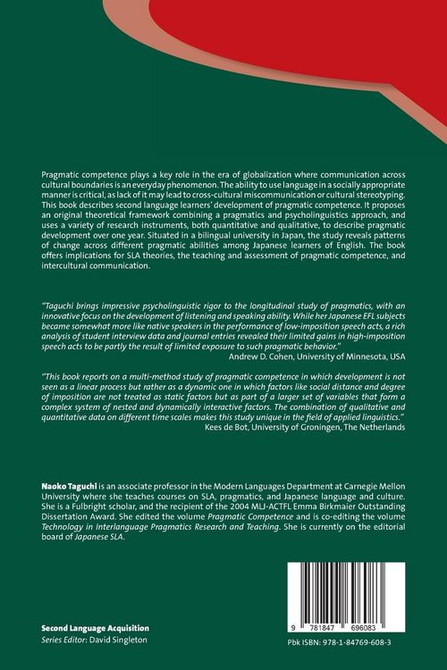 Produktbild: Context, Individual Differences and Pragmatic Competence