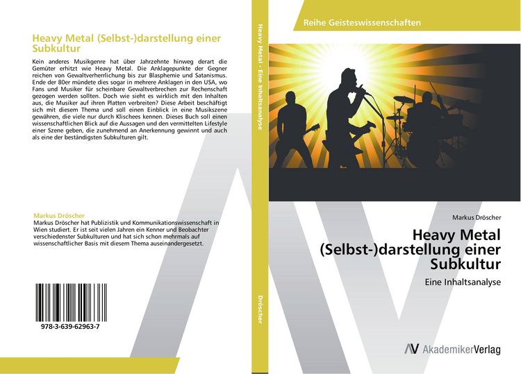 Produktbild: Heavy Metal (Selbst-)darstellung einer Subkultur