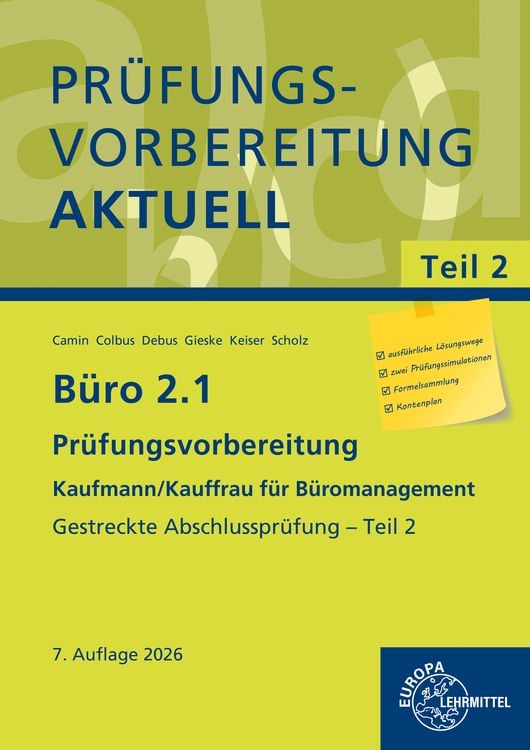 Produktbild: Pr&uuml;fungsvorbereitung aktuell - Kaufmann/Kauffrau f&uuml;r B&uuml;romanagement, Teil II
