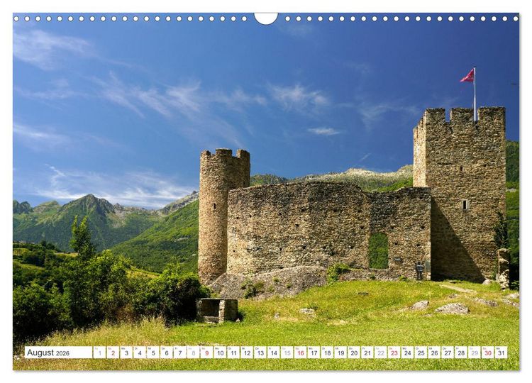 Produktbild: Frankreich - die Pyren&auml;en (Wandkalender 2026 DIN A3 quer), CALVENDO Monatskalender