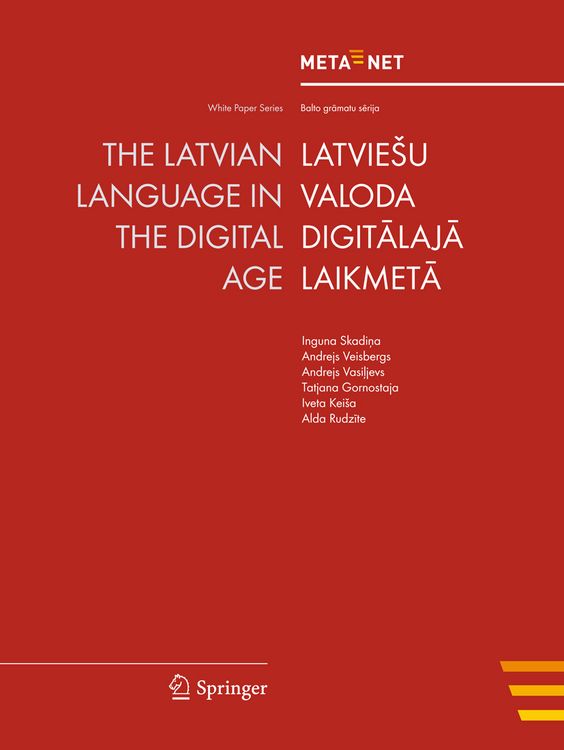Produktbild: The Latvian Language in the Digital Age