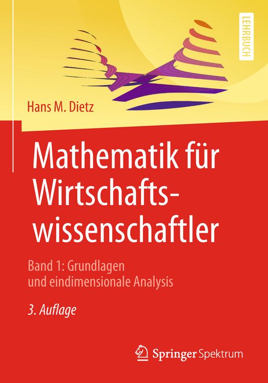 Produktbild: Mathematik f&uuml;r Wirtschaftswissenschaftler