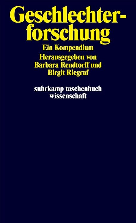 Produktbild: Geschlechterforschung