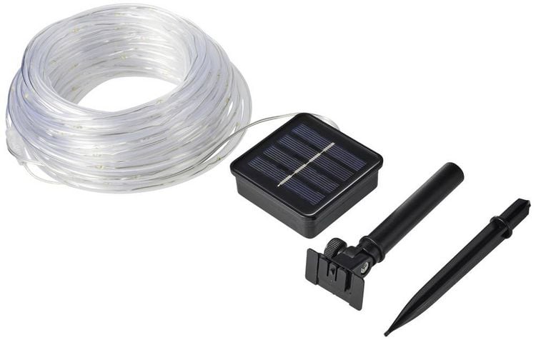 Produktbild: Sygonix SY-5731698 Solar-Lichterkette LED 6W Transparent