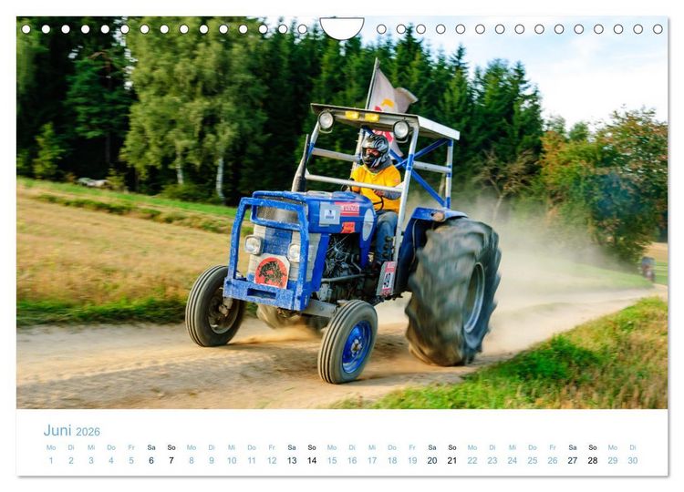 Produktbild: Traktorrennen - die 24 Stunden von Reingers (Wandkalender 2026 DIN A4 quer), CALVENDO Monatskalender
