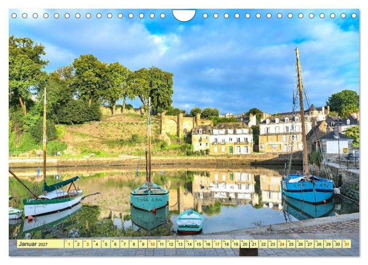Produktbild: Mystische Bretagne (Wandkalender 2027 DIN A4 quer), CALVENDO Monatskalender