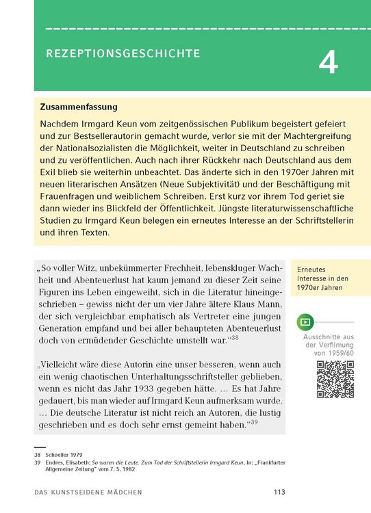 Produktbild: Das kunstseidene M&auml;dchen von Irmgard Keun - Textanalyse und Interpretation