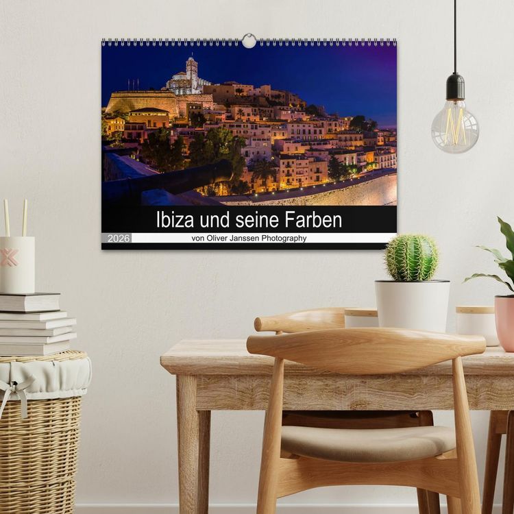 Produktbild: Ibiza und seine Farben (Wandkalender 2026 DIN A3 quer), CALVENDO Monatskalender