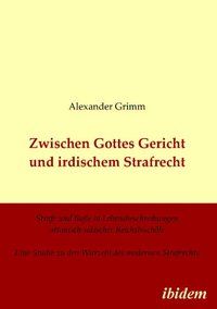 Produktbild: Zwischen Gottes Gericht und irdischem Strafrecht