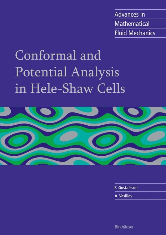 Produktbild: Conformal and Potential Analysis in Hele-Shaw Cells