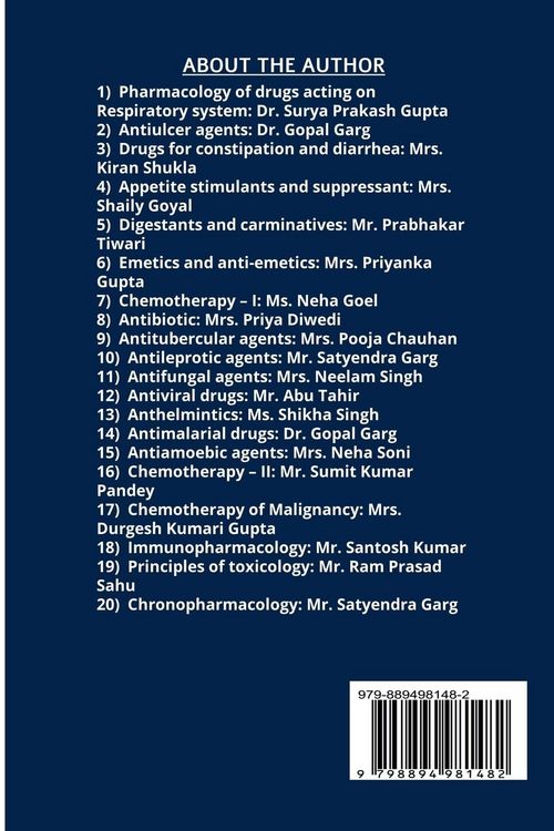 Produktbild: Edited Book of Pharmacology - III