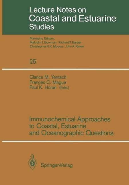 Produktbild: Immunochemical Approaches to Coastal, Estuarine and Oceanographic Questions
