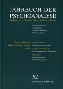Produktbild: Jahrbuch der Psychoanalyse / Band 62: Todestrieb und Wiederholungszwang heute