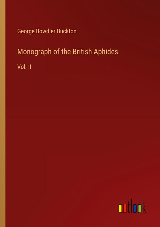 Produktbild: Monograph of the British Aphides
