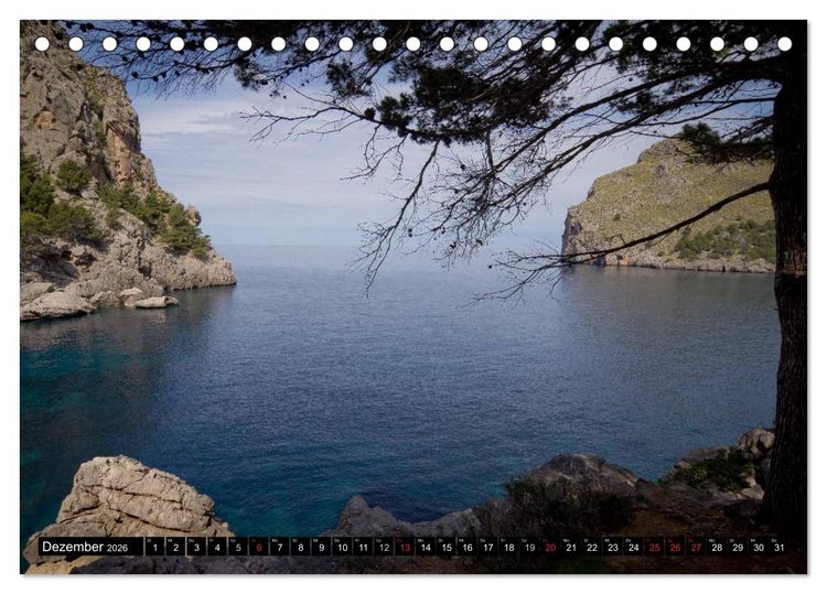 Produktbild: Mallorca (Tischkalender 2026 DIN A5 quer), CALVENDO Monatskalender