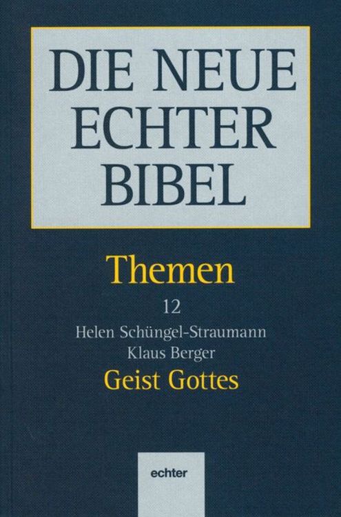 Bild vom Artikel Themen / Geist Gottes vom Autor Klaus Berger