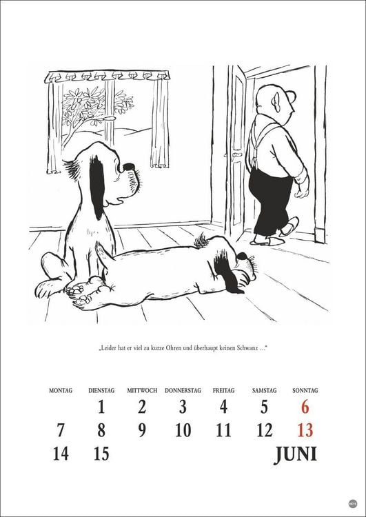 Produktbild: Loriot Heile Welt Halbmonatskalender 2027