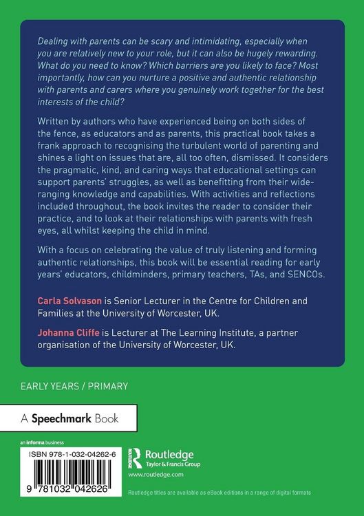 Produktbild: Creating Authentic Relationships with Parents of Young Children