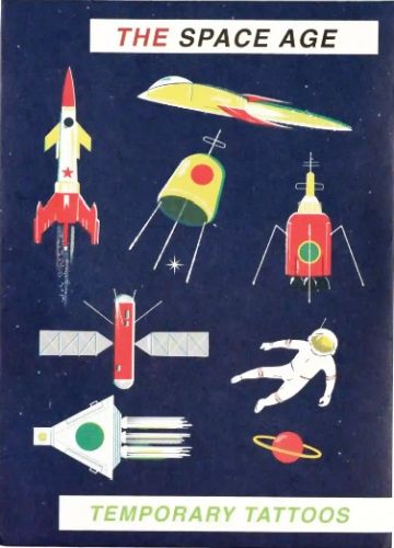 Produktbild: Temporary Tattoos Space Age