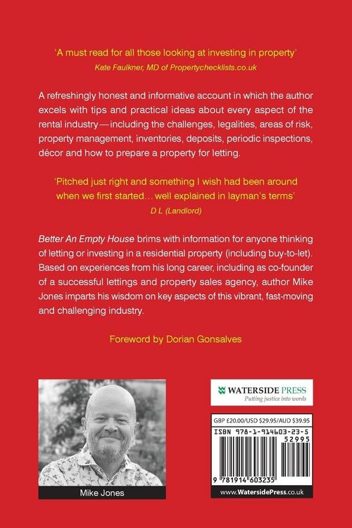 Produktbild: Better An Empty House Than An Unruly Tenant