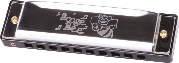 Produktbild: Boogie Bee Mundharmonika Metall, 10,5 cm