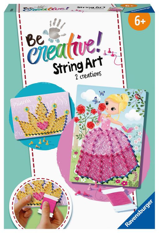 Produktbild: String Art Prinzessin