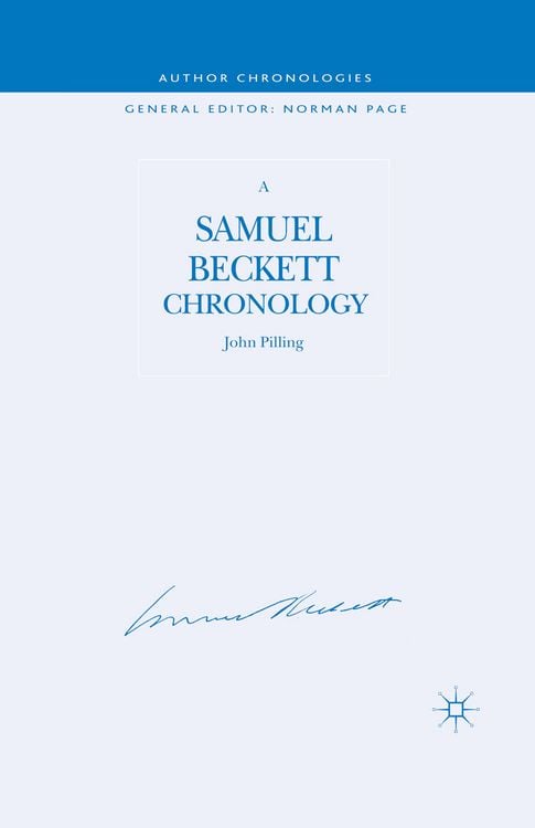 Produktbild: A Samuel Beckett Chronology