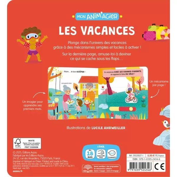 Produktbild: Les vacances