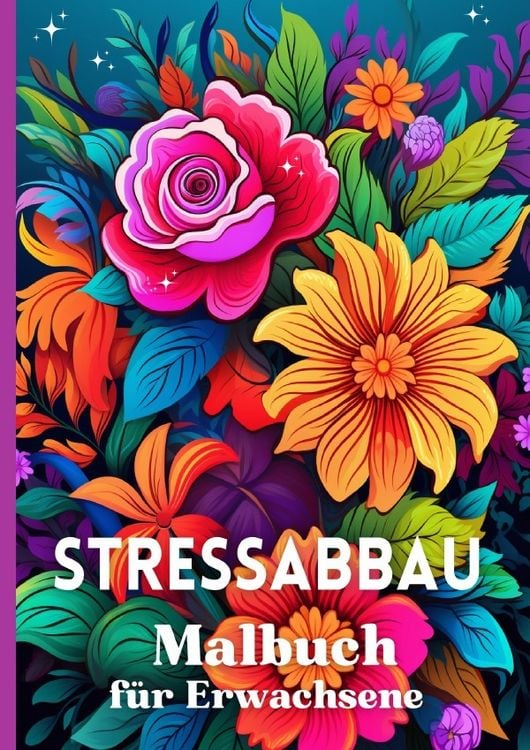 Produktbild: Stressabbau Malbuch f&uuml;r Erwachsene