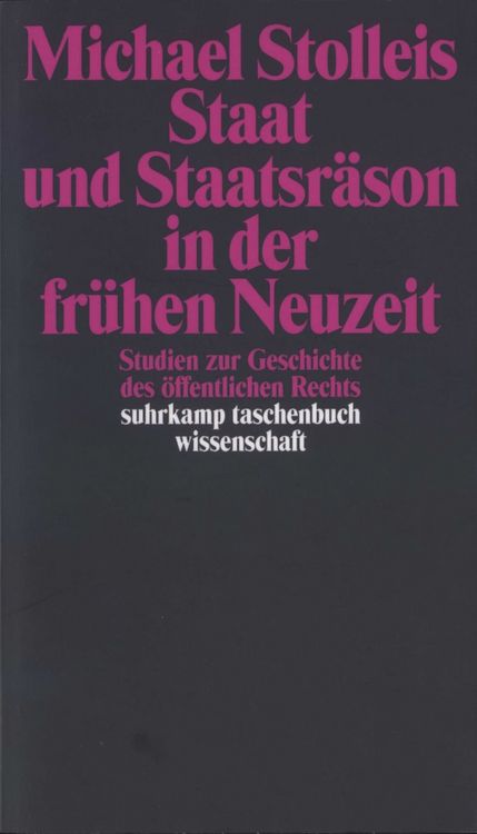 Produktbild: Staat und Staatsr&auml;son in der fr&uuml;hen Neuzeit