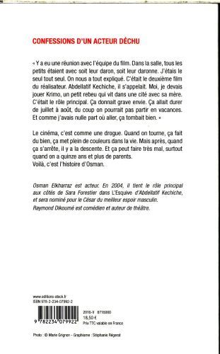 Produktbild: Confessions D Un Acteur Dechu