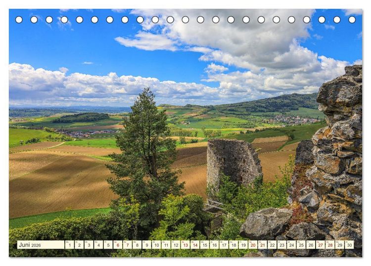 Produktbild: Hegau und Bodensee - Lieblingsorte entdecken (Tischkalender 2026 DIN A5 quer), CALVENDO Monatskalender