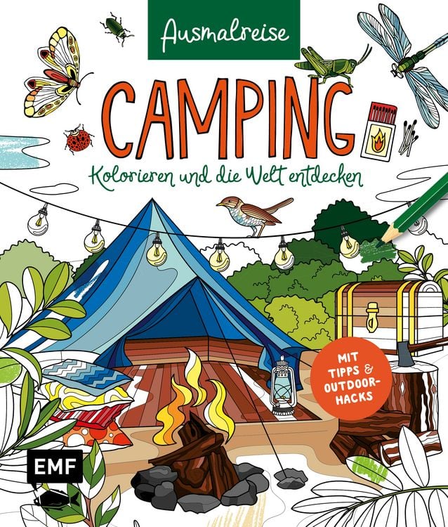 Produktbild: Ausmalreise Camping