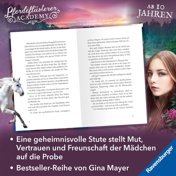 Produktbild: Pferdefl&uuml;sterer-Academy, Band 3: Eine gef&auml;hrliche Sch&ouml;nheit