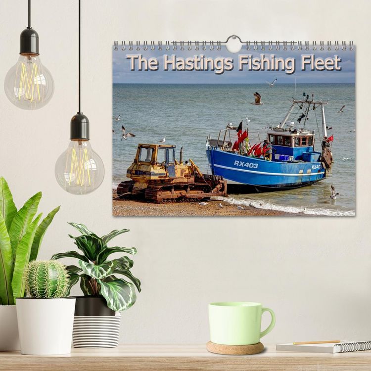 Produktbild: The Hastings Fishing Fleet (Wall Calendar 2026 DIN A4 landscape), CALVENDO 12 Month Wall Calendar